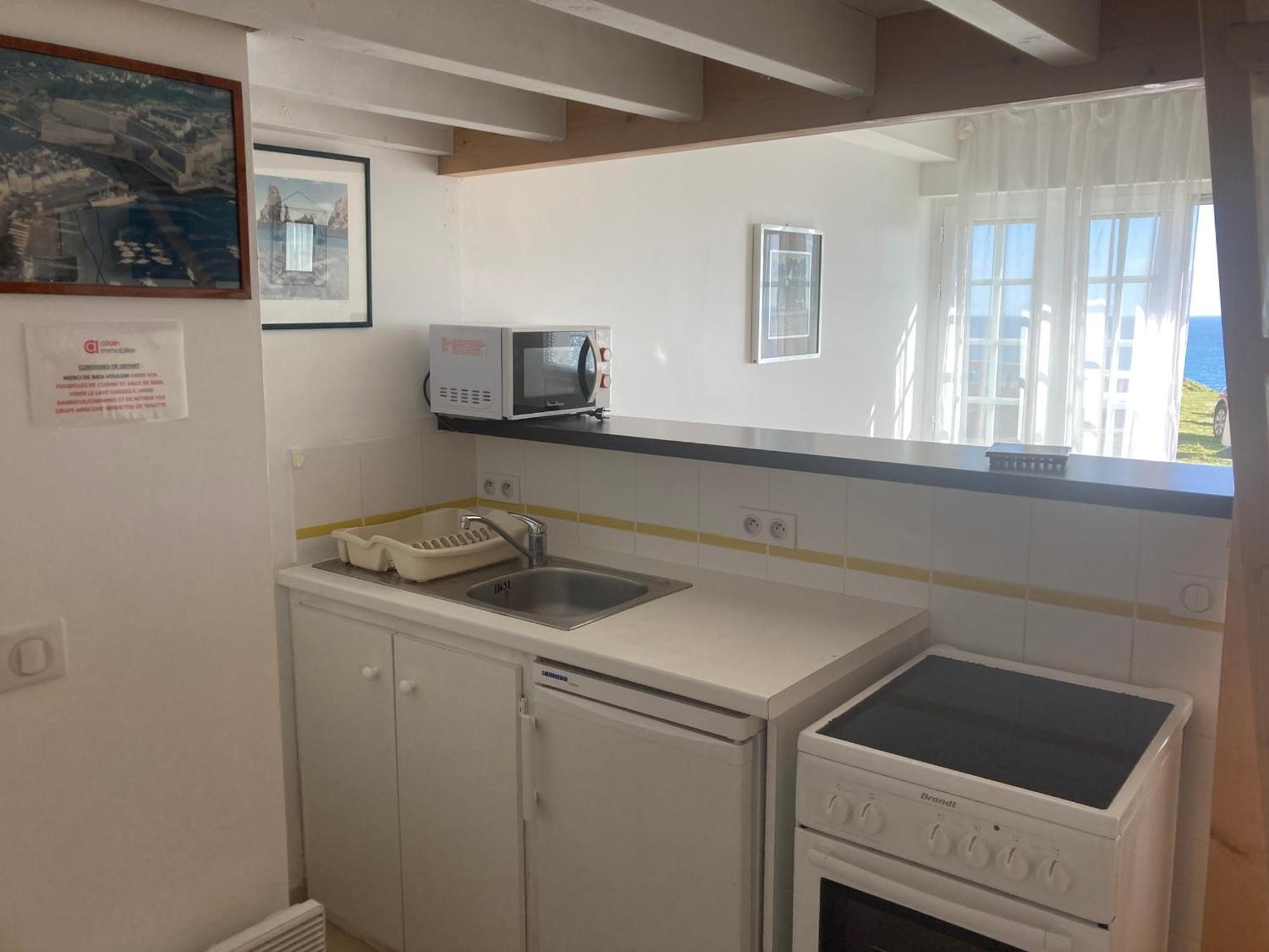 Studio Renove Avec Parking, Wifi, Proche Plage Et Centre - Fr-1-418-93 Le Palais Exteriér fotografie
